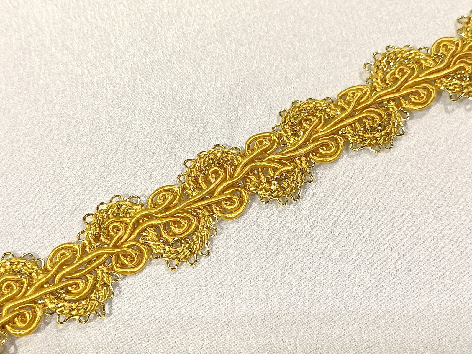 Pasamanería Basilea Ondas Oro Rayon/Oro