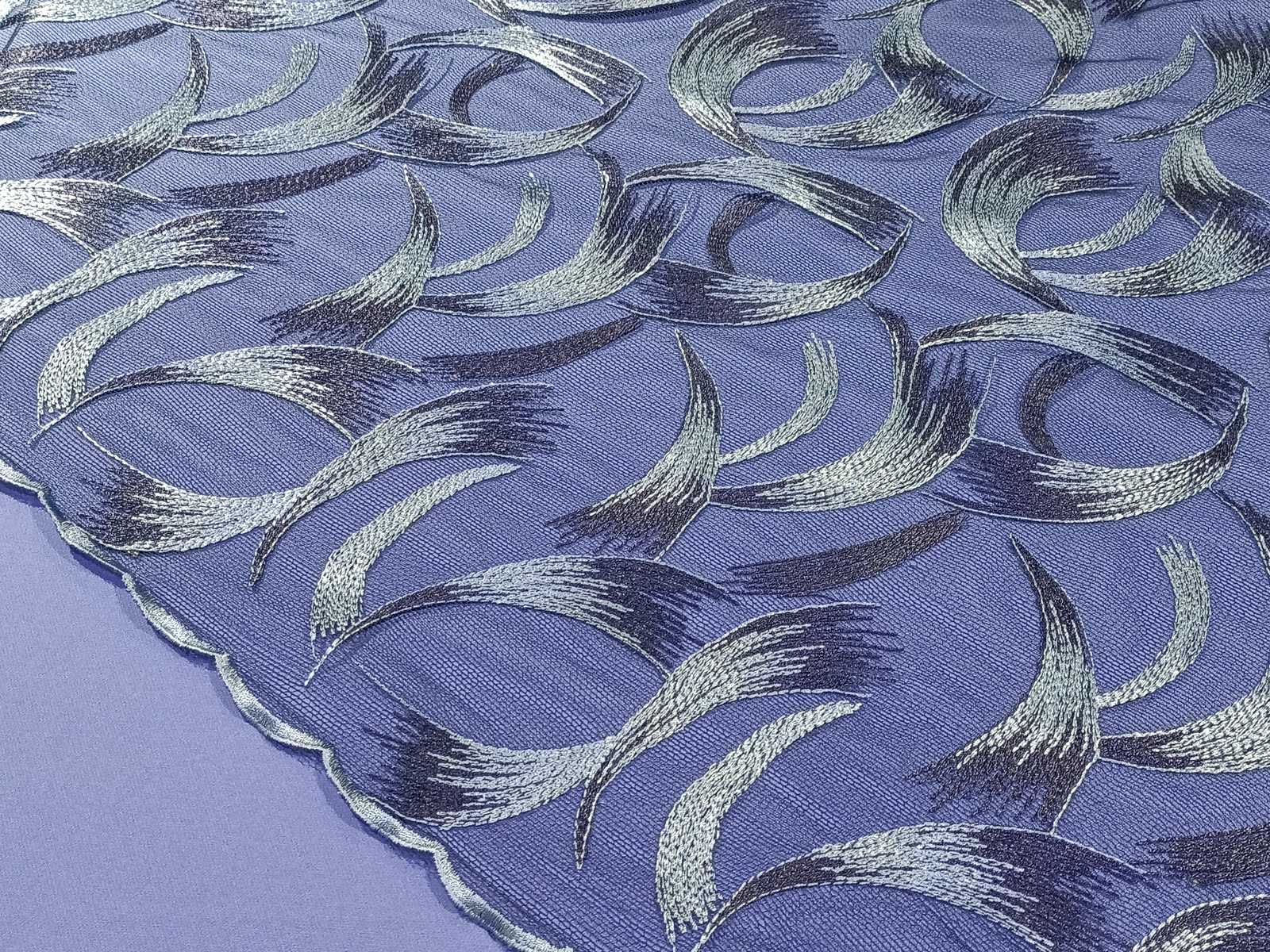 Encaje Ondas Marino
