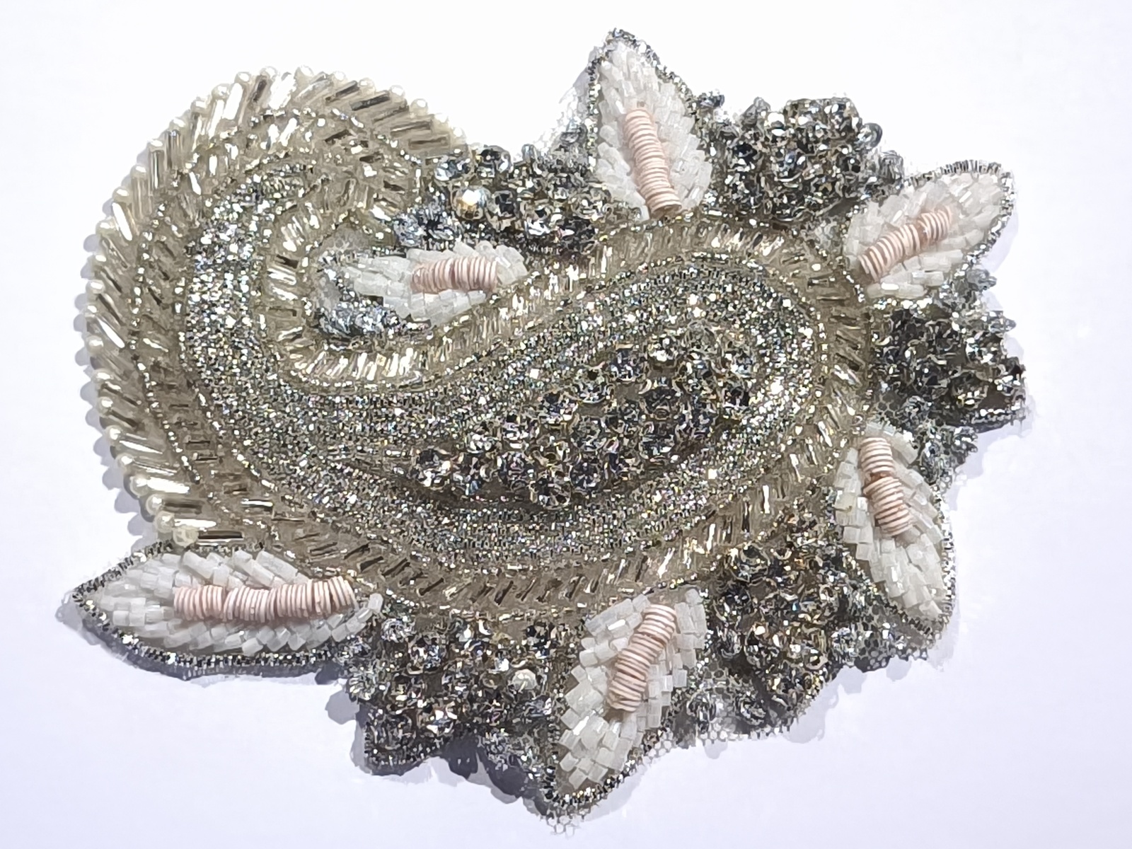 Aplicacion Cristal Cachemire Nude Plata