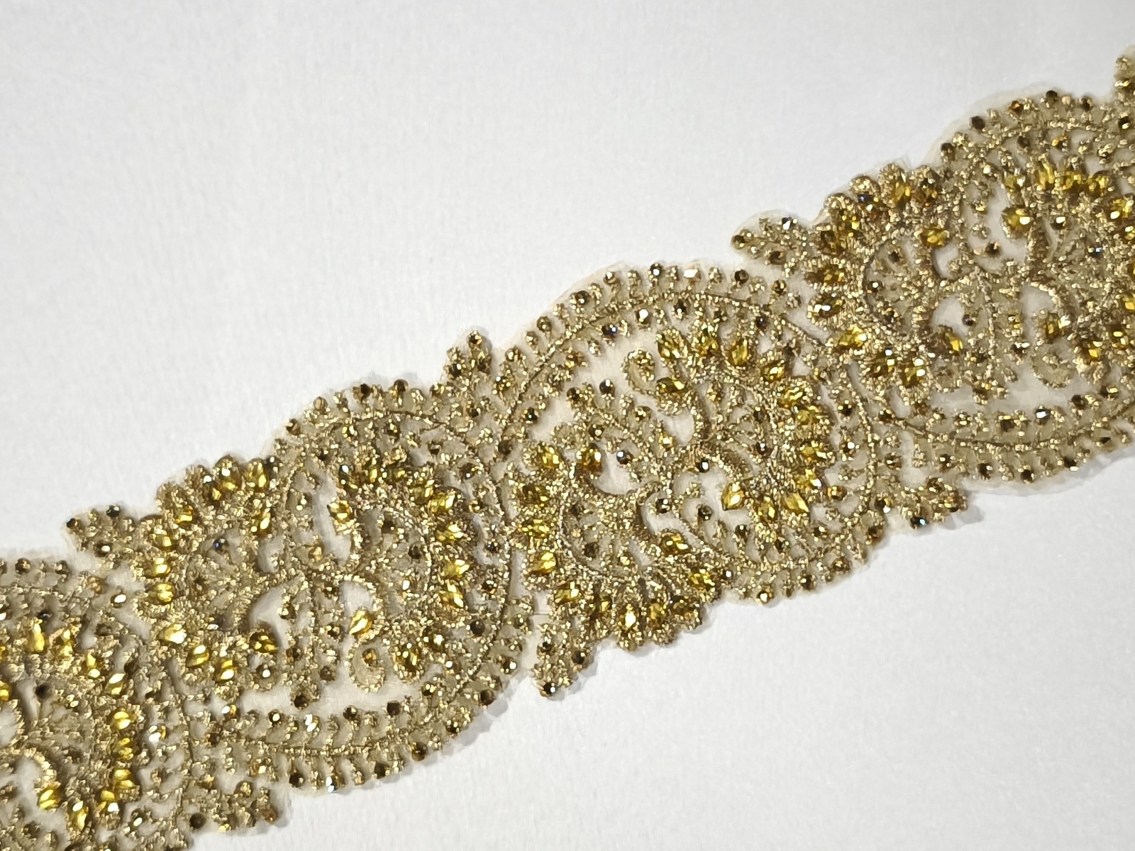 Cenefa Cachemire Cristal Oro