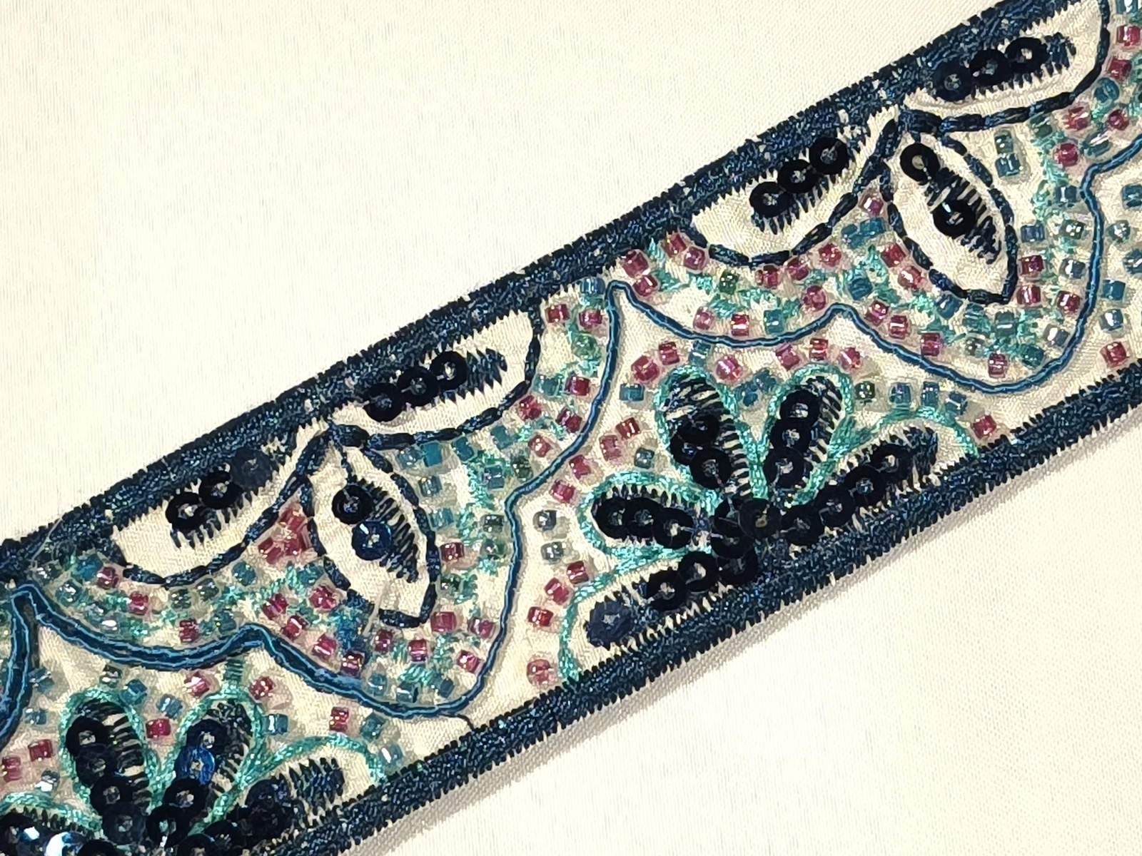 Cenefa Marjal Blanco Verde