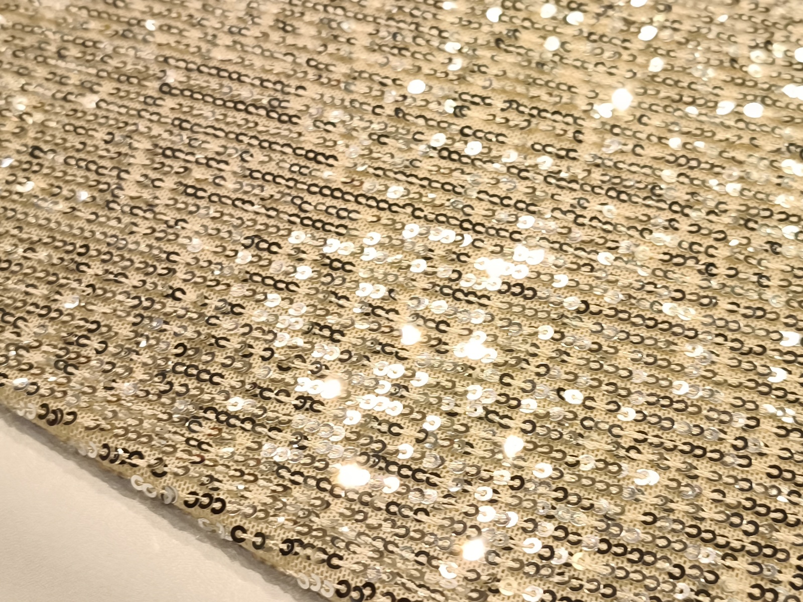 Lentejuela Plata/Piel