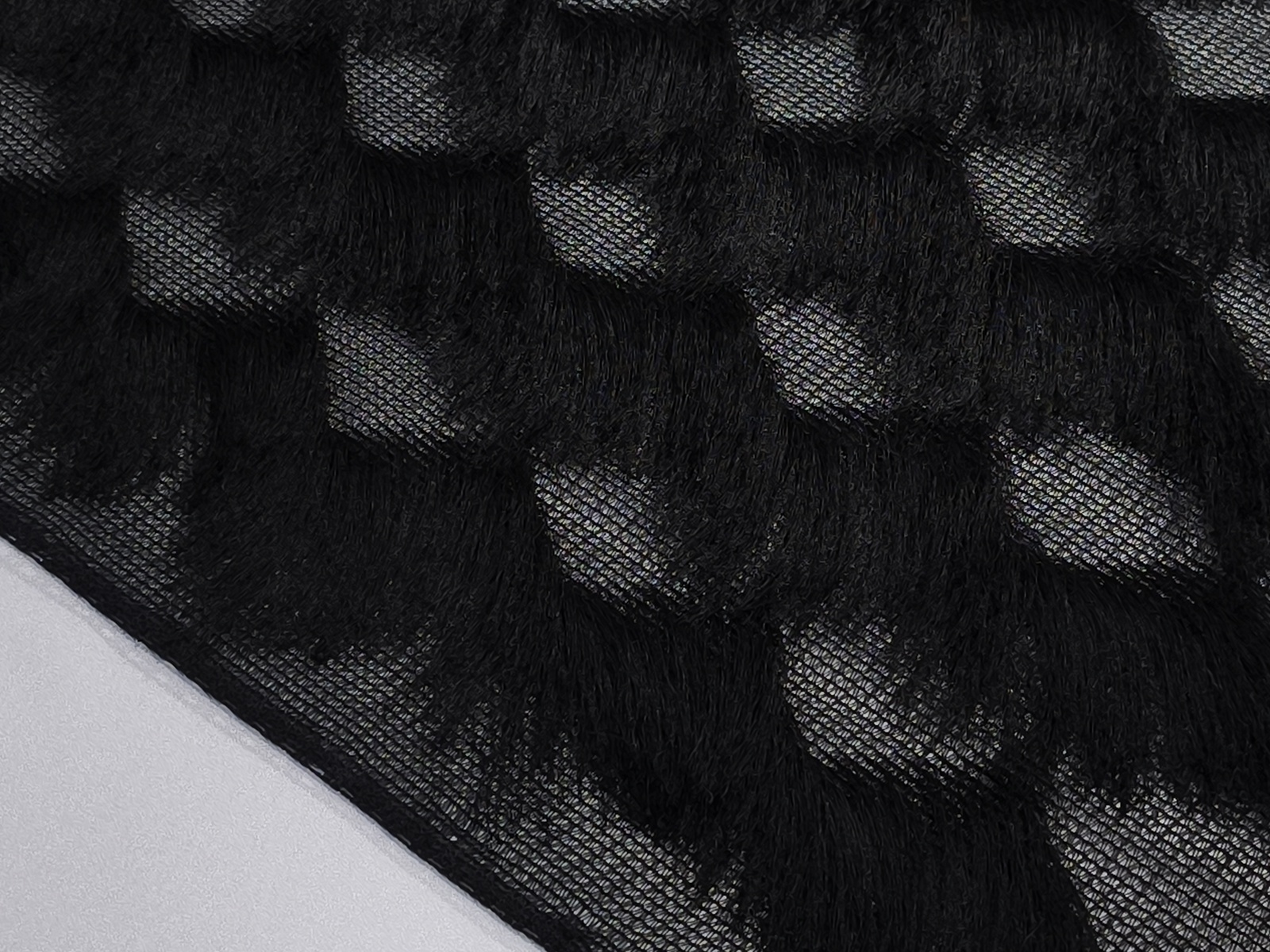 Tejido Fleco Amberes Negro